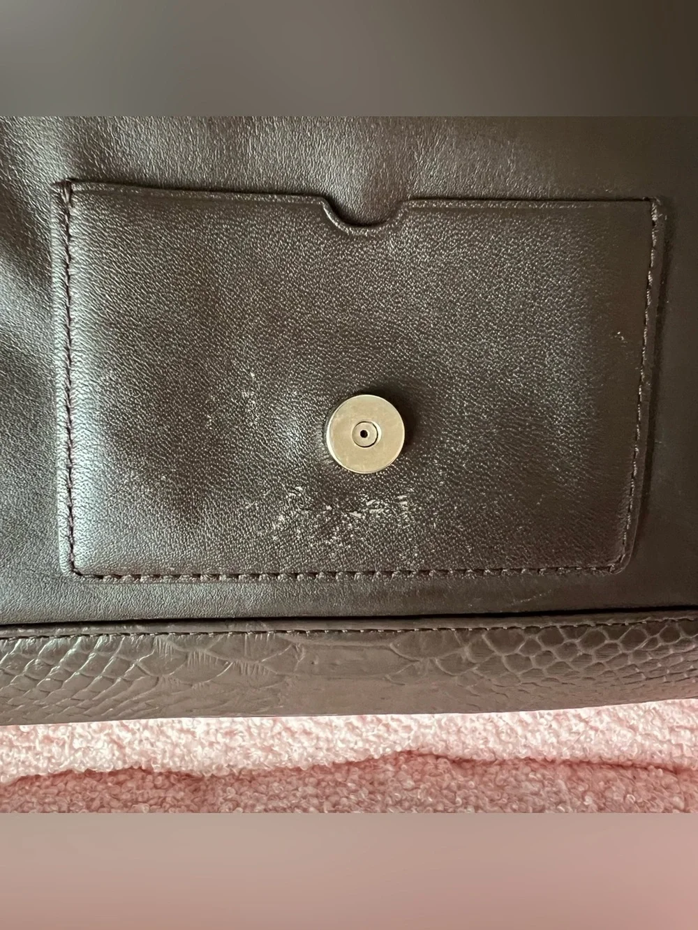 Coach Charlie Signature Python Hobo Shoulder Bag